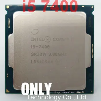 Original Procesor Intel i5 7400 Quad Core 3.0 GHz LGA 1151 TDP 65W 6 MB Predpomnilnika 14nm S HD Grafike Namizja CPU