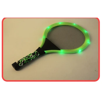 Prostem otroška Luči Badminton Lopar z LED Luči, Svetlobni Lopar Razsvetljavo Badminton Lopar Set