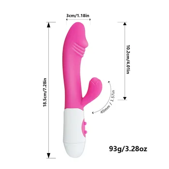 G spot Rabbit Vibrator za Žensko, Strapon Dildos Ženska Masturbacija Klitoris Stimulator Velik Penis, Dildo Adult Sex Igrače