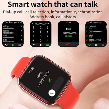 Pametno Gledati F28 1.63 palčni 40 mm Geslo za Zaklepanje Zaslona Bluetooth Klic 3 UI Meniji Smartband Pk IWO W26 W46 W56 Android, IOS Smartwatch