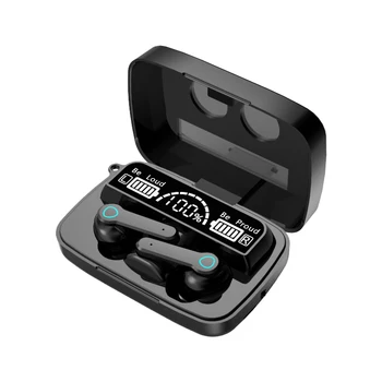 M19 Brezžične Bluetooth Slušalke HI-fi Stereo Slušalke Prstnih Dotik Slušalke Nepremočljiva Šport Čepkov Z Mikrofonom