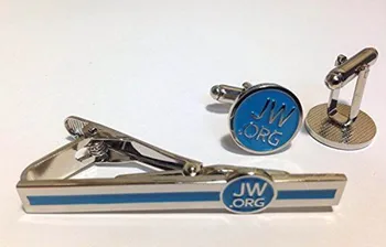 JW.org Modra pritrjevalni in zapestne gumbe,
