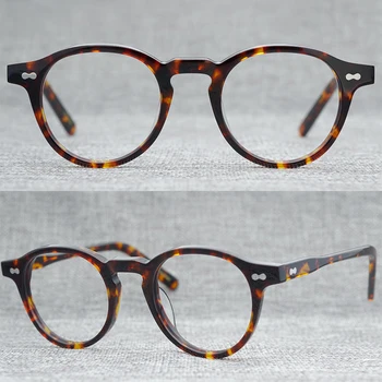 Japonski slog očala MILTZEN majhne okrogle okvir retro očala okvir kratkovidnost moških in žensk recept eye glasses okvir