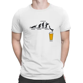 Teden Obrti Pivo Design Smešno T-Shirt Euro Velikost Formalno Ustvarjalne T Shirt Za Moške Barva Hip Hop Komična Tee Shirt Funky
