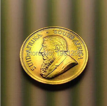 Ne kopirajte,24k pozlačeni 1972 Južne Afrike kruggerand kovanec 10pcs.veliko brezplačna dostava