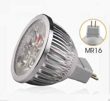 2pcs Super svetla LED Svetilka, LED Žarometi, 6W Bombillas Visoke kakovosti MR16 LED Sijalke, Reflektorji, Svetilke za DC 12V Toplo Beli Dan