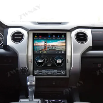 128GTesla Zaslon Carplay Za leto 2016 2017 Toyota Tundra Android 10 Avto Multimedijski Predvajalnik, GPS, Audio Stereo Radio Vodja Enote