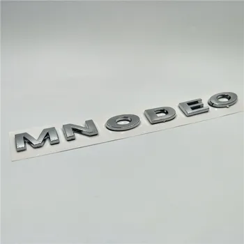 Za Ford Mondeo MK3 MK4 Zadaj Prtljažnik Nalepka Simbol Logotip Značko Napis Decals