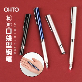 Japonska OHTO Tasche Nalivno Pero, FO-10T Mini Prenosni Nalivno Pero 0,5 mm Caligraphy Pero Luksuzni 1PCS