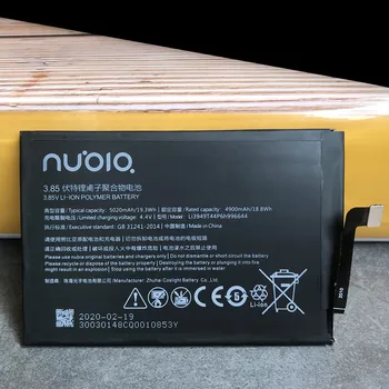 Prvotne New Visoke Kakovosti 5020mAh Li3949T44P6h996644 Baterija Za ZTE Nubia Rdeče Čarobno 3 Magic3 NX629J Baterije