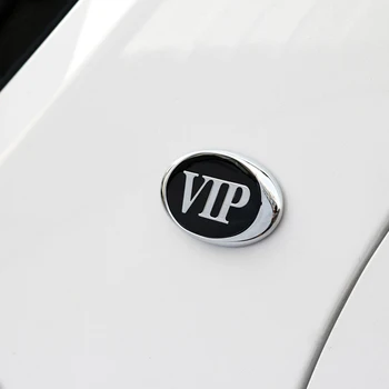 Nov Avto Logotip Creative VIP Avto Nalepke 3D Kovinski Značko Emblem Zunanjost Telesa Dekoracijo Avtomobilske Nalepke Dodatki