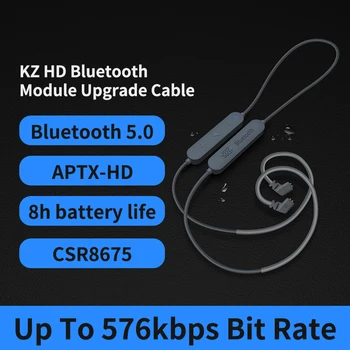 KZ Aptx Bluetooth HD CSR8675 Modul, Slušalke 5.0 Brezžično Nadgradnjo Kabel se Uporablja ZAXASXZSTZSNProZS10Pro/AS16/ZSX