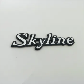 Za Nissan GTR Skyline Emblem Značko Logotip Zadaj Prtljažnik Strani Fender tovarniška ploščica C110 KPGC110 GC110 Kenmeri