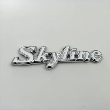 Za Nissan GTR Skyline Emblem Značko Logotip Zadaj Prtljažnik Strani Fender tovarniška ploščica C110 KPGC110 GC110 Kenmeri