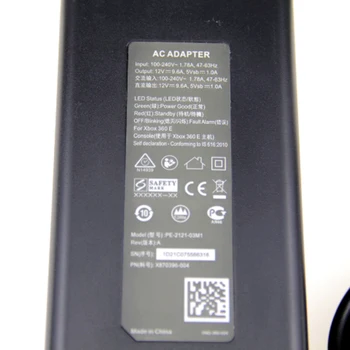 ZDA/EU Plug Doma Steno, Napajanje AC Adapter, Kabel, Kabel za Microsoft Xbox 360 E 360e Konzole Host Adapter za Polnjenje