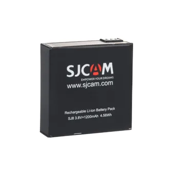 Original SJCAM SJ8 Akumulatorjem 1200mAh Polnilna Litij-ionska Baterija za SJCAM SJ8 Serije Zraka Akcijske Kamere