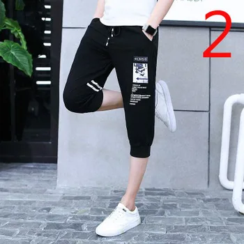 Moški korejska različica trend self-gojenje hlače za moške, leta 2020 nov val pet hlače plaža hlače