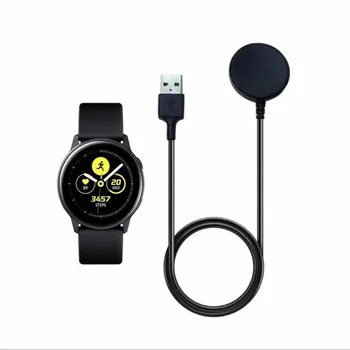 USB Brezžično Polnjenje Dock Magnetni Kabel Adapter Kabel za Samsung Galaxy Watch Aktivna 2 40 mm 44 Active2 Smartwatch