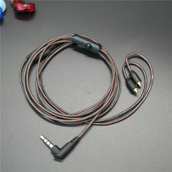 MMCX kabel, Slušalke zamenjava žice Za Shure SE215/315/425/535/846/UE900DIYwith pšenice slušalke nadgradnjo skladu XBA-A3 A2 H3H2
