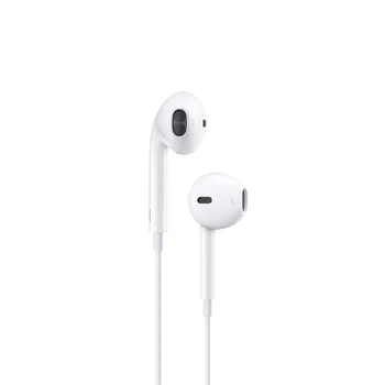Original Apple Earpods 3,5 mm Vtič & Strele Slušalke iPhone 6S 8 7 Plus XS XR iPhone 12 Slušalke Za iPhone/iPad Šport Čepkov