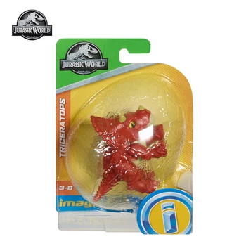 Fisher-price Imaginext Jurassic Svet Igrač Dinozavri Mini Triceratops Zbirateljske Dinozaver Set Model Premično Skupne Igrače GFC63