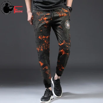 Moški Joggers Sweatpants Zip Pocket Moda Velik Plus Velikost 7xl 8XL Pomlad Mens Velikih Velikosti Oblačila, Hlače Moški Priložnostne Dolge Hlače