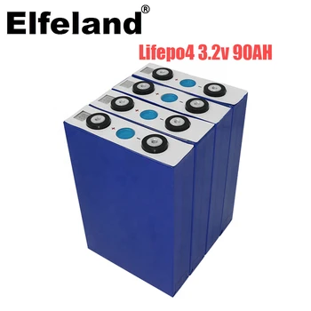 2020 NOVO 4PCS 3.2 V 90Ah lifepo4 baterije ne 100ah 12V180Ah 24V90Ah za EV RV baterije diy sončne EU in ZDA DAVČNA BREZPLAČNA, UPS ali FedEx