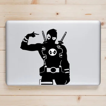 Deadpool Humor Vinil Laptop Decal za Apple Macbook Pro Air Retina 11 12 13 15 cm za Xiaomi Mac HP Površine Knjiga Kože Nalepka