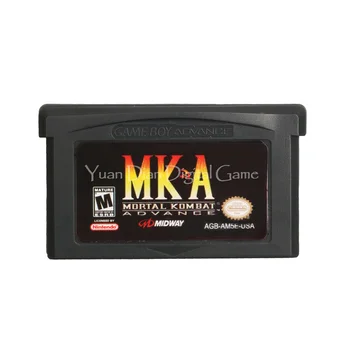 Za Nintendo GBA Video Igre Kartuše Konzole Kartico Mortal Kombat Vnaprej angleškem Jeziku, ki NAS Različica