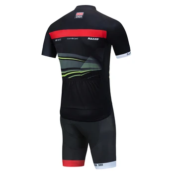 2020 Black Pro Moške Kolesarske Ekipe Jumpsuit Triatlon Kolesarski Dres Skinsuit Ropa De Ciclismo Maillot Oblačila Obleko 20 D Gel Blazinico