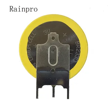Rainpro 2PCS/VELIKO BR2330/1GVF BR2330-1GVF BR2330 3V z zatiči litijeve gumbaste baterije.