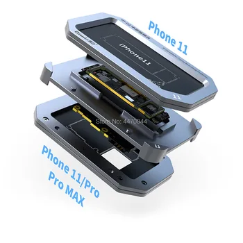 QianLi BGA Reballing Kovin Matrice za iPhone X XS XS MAX 11 Pro Motherboard Sredini Okvirja Sajenje Tin Reballing Platformo