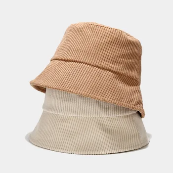 2020 Fall Winter Classic Velvet vedro klobuk na prostem Panama harajuku ribolov vedro klobuki za ženski moški unisex Priložnostne skp