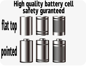 SC baterije ravno top 2200mAh polnilna sub C baterije 1,2 V za vijačnike NICD pravi zmogljivosti zagotovljena za metabo za B&D