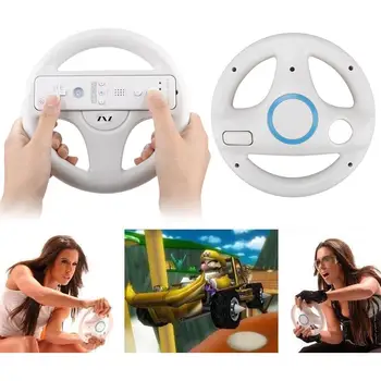 2Pcs Igra Dirke Volan za Nintend za Wii Mari o Kart Daljinski upravljalnik za Wii U Remote Krmilnik za Igre Drop Shipping