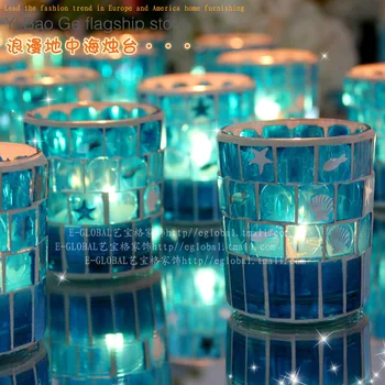 Stekla Candlestand Nastavite Svijećnjak Luč Romantično Predenje Tealight Sodobne Candelabra Centerpieces Noč Svetlobe 2019 GG50zt