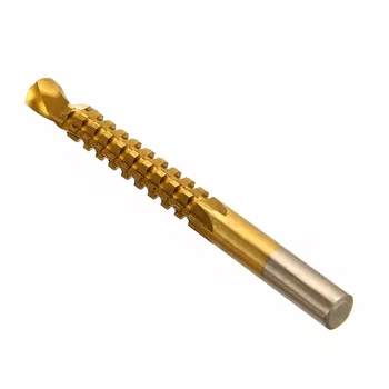 6pc/set Titana HSS Twist Drill Bit Nastavite Prevlečeni 3-8 mm, iz Nerjavnega Jekla, Visoke Hitrosti, Vrtanje, Videl Luknjo Rezalnik za Lesnoobdelovalnih Orodje