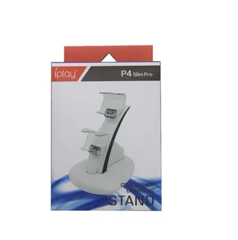 Krmilnik Polnilnik Dock LED Dual USB PS4 Polnjenje Stojalo Postaje priključne Postaje za Sony Playstation 4 PS4 / PS4 Pro /PS4 Slim Krmilnik