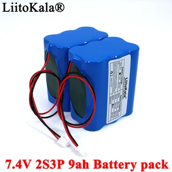 7.4 V 18650 Litij-ionska Baterija 2S 2.6 ah 3ah 6ah 9ah Ribolov LED Luči Bluetooth Zvočnik 8.4 V Sili DIY baterije s PCB