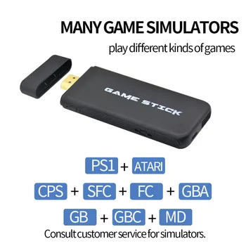 Prenosni 4K TV Video Igra Konzola Z 2,4 G Brezžični Krmilnik Podpora Za CPS PS1 Klasične Igre Retro Igra Konzola HDMI Izhod