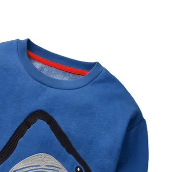 SAILEROAD Živali, morskega Psa Otroci Sweatshirts Bombaž Baby Fantje Oblačila za leto 2020 Pade Nova otroška Oblačila Otroci Hoodies Majica