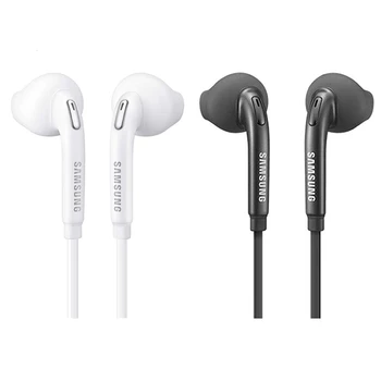 SAMSUNG PS-EG920BW Slušalke Žične Črna/Bela z Mic 1,2 m V-uho Stereo Sport Slušalke za Samsung S9 S9Plus z Drobno Polje