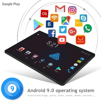 2020 Vroče 10 inch 4G LTE Tablet PC Jedro Octa 6GB RAM 128GB ROM IPS 2.5 D, Kaljeno Steklo 6000mAh 10.1 Tablet Android 9.0