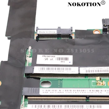 NOKOTION 04Y1830 04W3294 Mainboard za Lenovo ThinkPad X220 prenosni računalnik z matično ploščo i7-2620M 2.7 GHz CPU DDR3