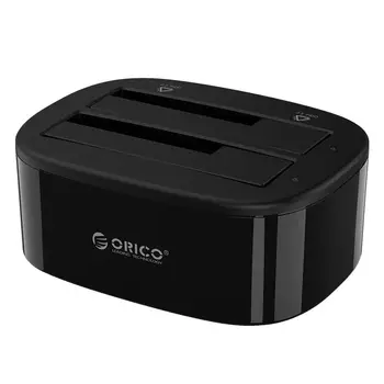 ORICO 6228US3 3.5 Inch Dvojno Ležišče USB 3.0, Da Sata Hdd Ssd Primeru, da Priklopno Postajo, Trdi Disk Orodje Brezplačno Duplicator 16TB Za PC(EU Pl