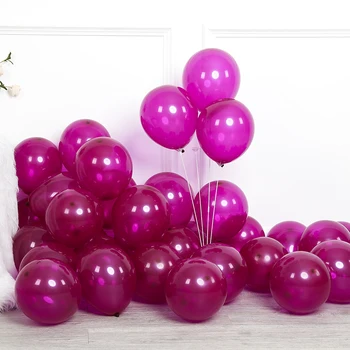 30/50pcs stranka dekoracijo latex balon macaron vino rdeče 10 inch latex balon happy birthday party vino rdeče balone