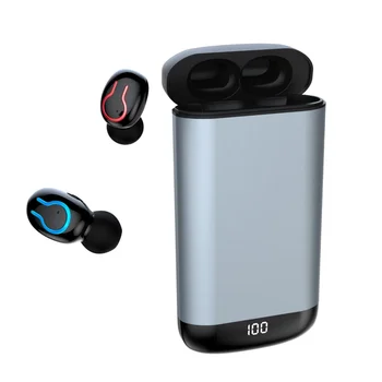 Q66 TWS Brezžična tehnologija Bluetooth Mini Čepkov Slušalke Stereo Šport Vodotesne Slušalke