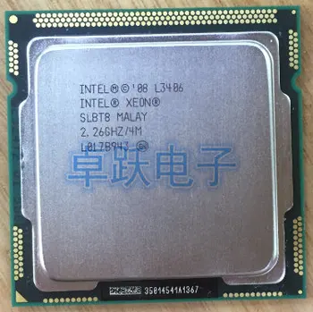 Intel Xeon Procesor L3406 l3406 Dual-Core LGA1156 CPU Desktop deluje pravilno Desktop Processor