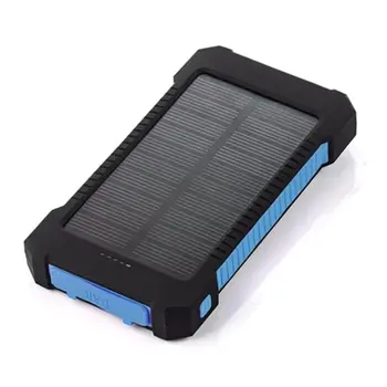 LED Dvojna Vrata USB solarnimi Moči Banke Primeru Jedrnato in modi slog Polnilnik DIY Kompleti Za Samsung (Baterije Niso Vključene)