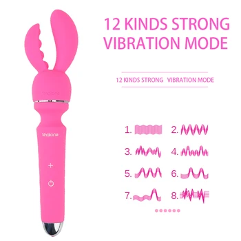 OLO Močan Klitoris Vibratorji Sex Igrače za Ženske Klitoris StimulatorAnal Vagina Massager Čarobno Palico AV Vibrator Seks Odraslih Izdelka